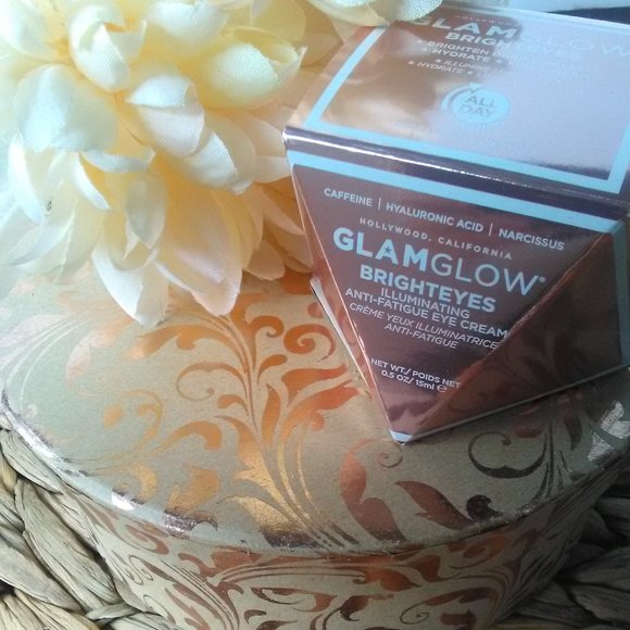 BNIB GLAMGLOW Brighteyes Illuminating Anti-Fatigue Eye Cream - Picture 4 of 6